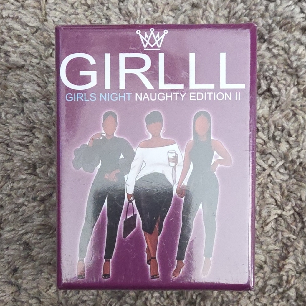 GIRLLL Girls Night Naughty Edition II Card Game - Purple